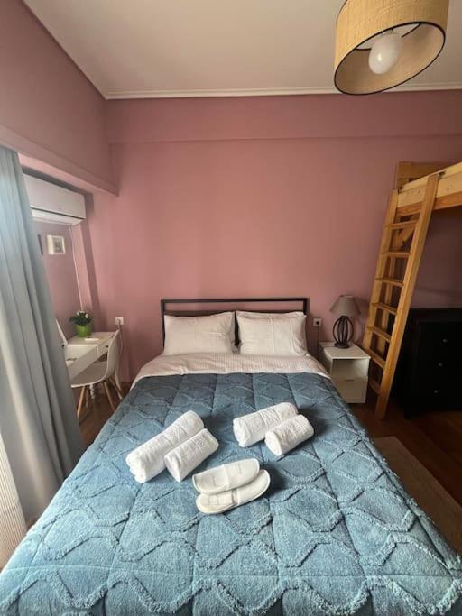 Maria'S Sunlit Apartment Pireus Zewnętrze zdjęcie